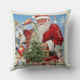 OLD SAINT NICK CUSHION