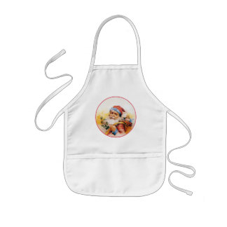 OLD SAINT NICK KIDS APRON