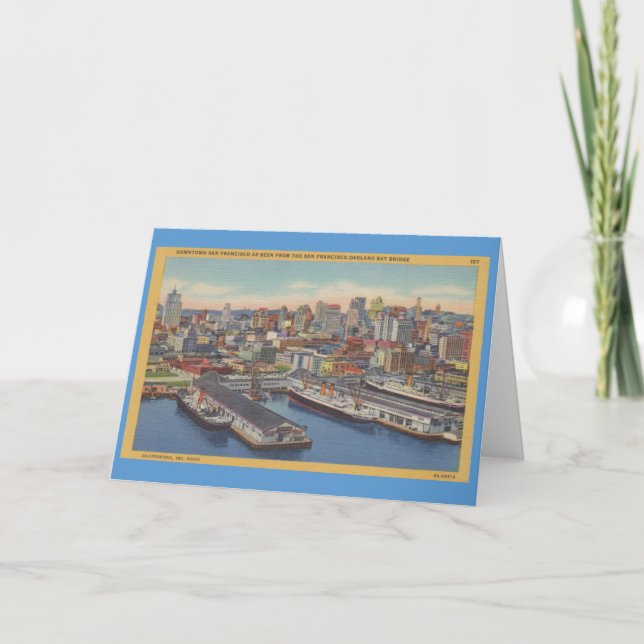 Old San Francisco Holiday Card (Front)