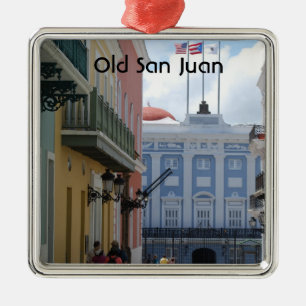 Old San Juan Metal Tree Decoration