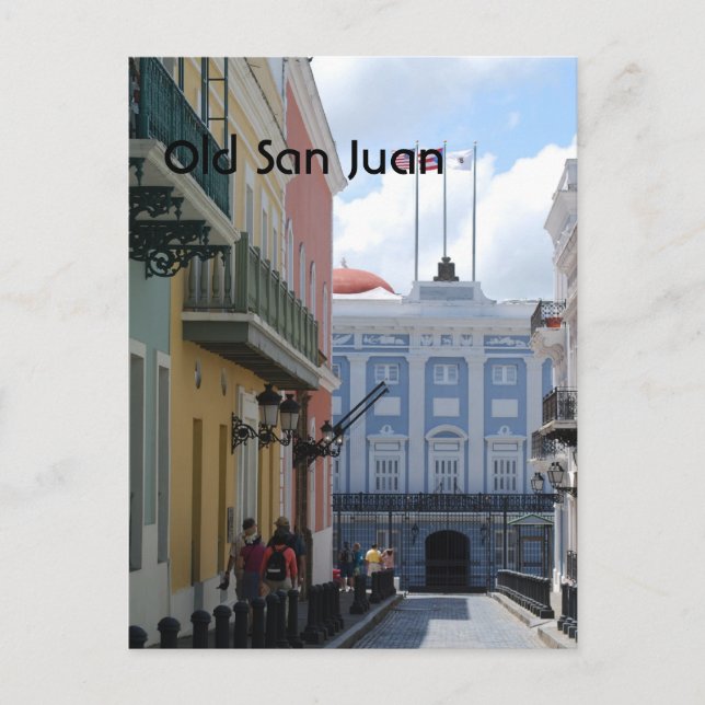 Old San Juan Postcard (Front)
