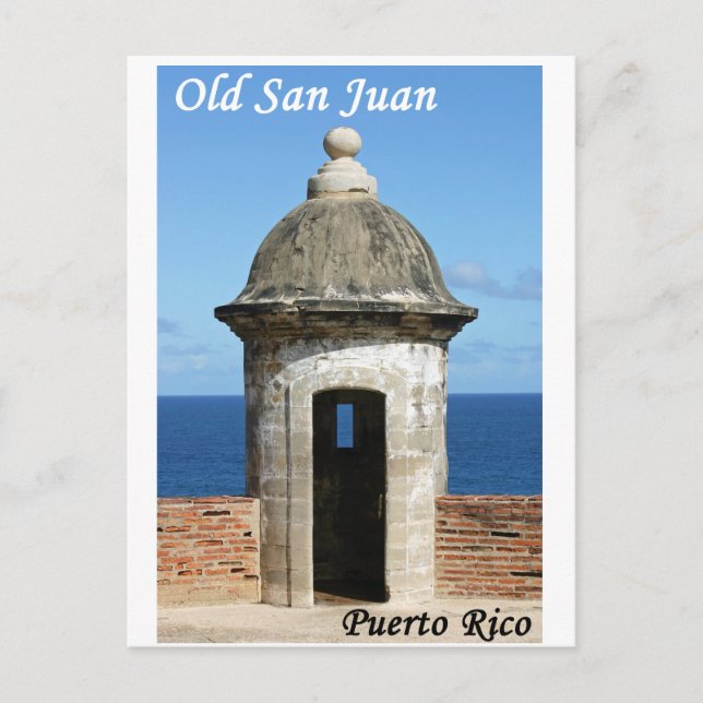 Old San Juan Postcard (Front)