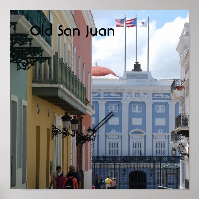 Old San Juan Poster (Front)