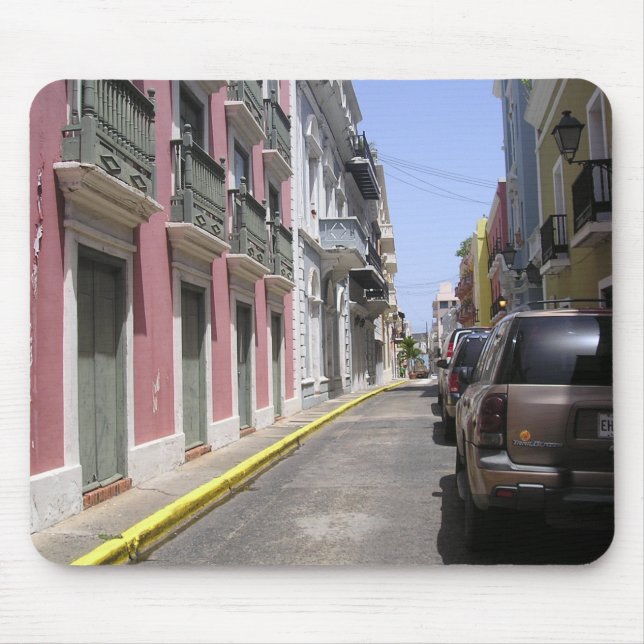 Old San Juan, Puerto Rico Mouse Mat (Front)