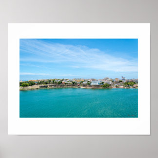 Old San Juan Puerto Rico Photographic Print/ Poster