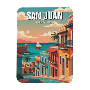 Old San Juan Puerto Rico Travel Magnet