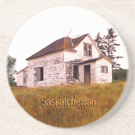 Old Saskatchewan Ghost House Coaster