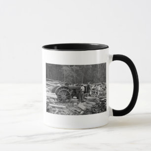 Old Sawmill Tractor, 1935 Mug