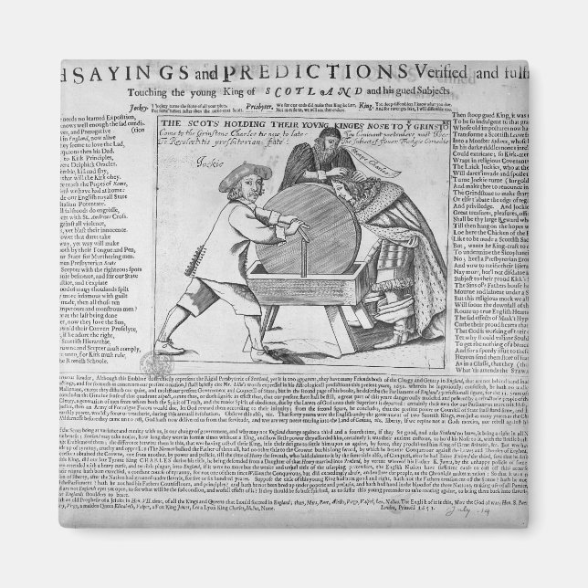 Old Sayings and Predictions Magnet (Front)