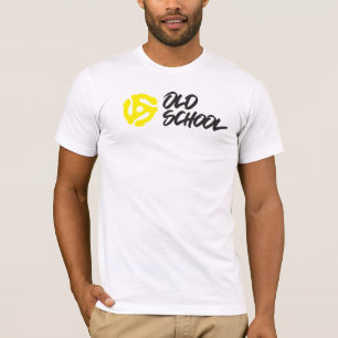 Old School 45 RPM Graffiti Vinyl T-Shirt