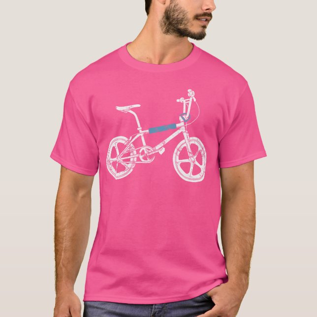 Old School 80'S 90'S Bmx For Bike Riders T-Shirt (Front)