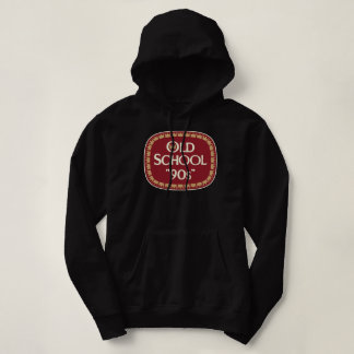 Old School 90s Malt Liquor 40oz Label Design Hoodie