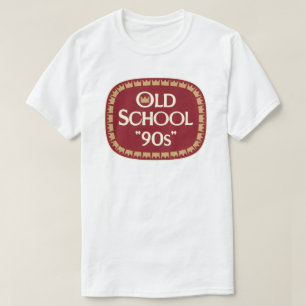 Old School 90s Malt Liquor 40oz Label Design T-Shirt