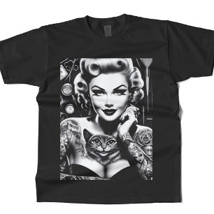 Old School Alternative Tattooed Girl T-Shirt
