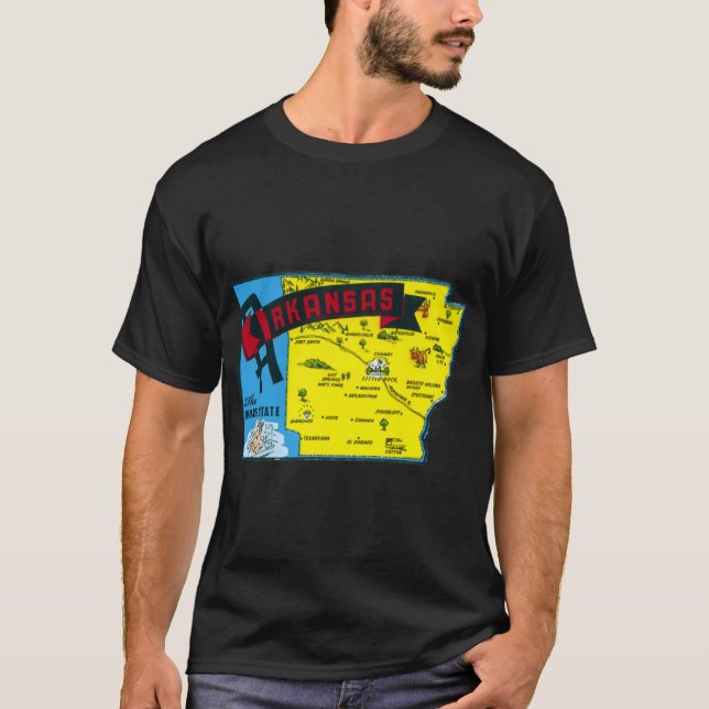 Old School Arkansas T-Shirt (Front)