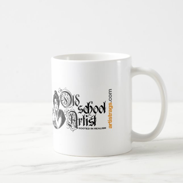 Old School Artist Mug (Right)