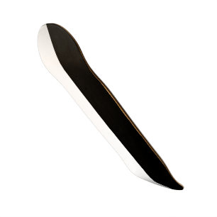 OLD SCHOOL BLACK & WHITE DECK SKATEBOARD