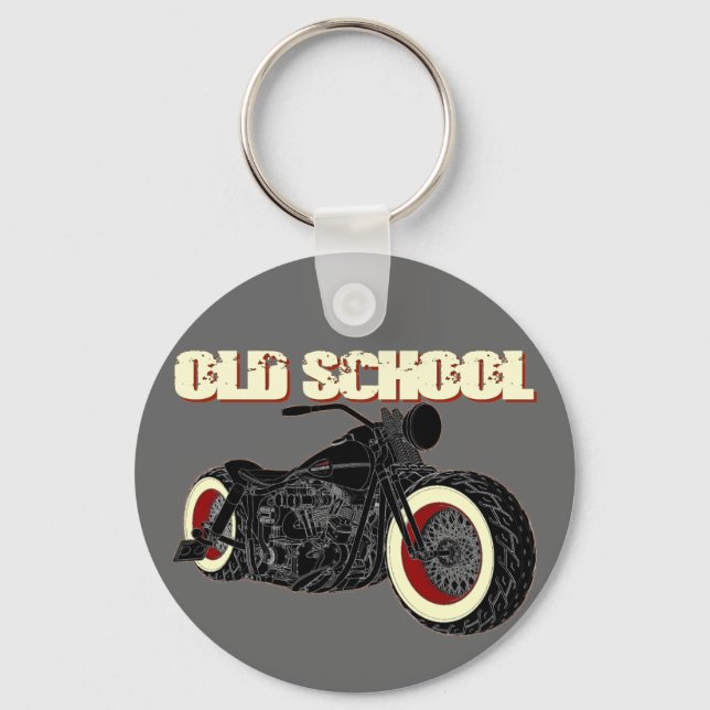 - Old School Bobber-3 Key Ring (Front)