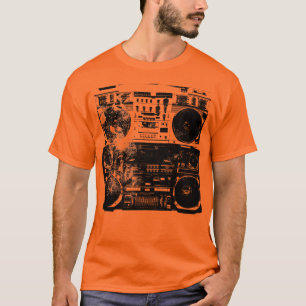 Old School Boombox Tie Dye Shirt