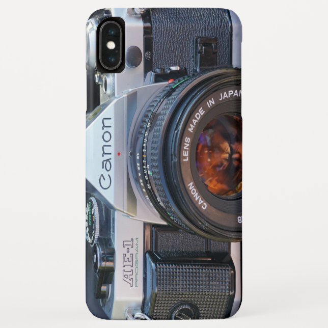 Old School Canon Camera iPhone case (Back)