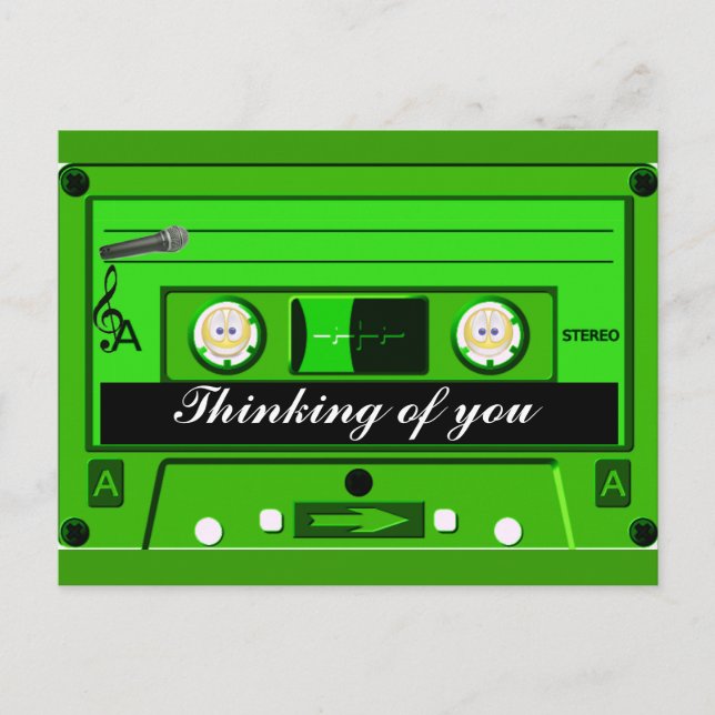 Old School,Cassette_ Postcard (Front)