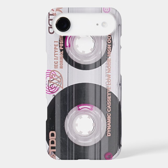Old school cassette tape Case-Mate iPhone case (Back)