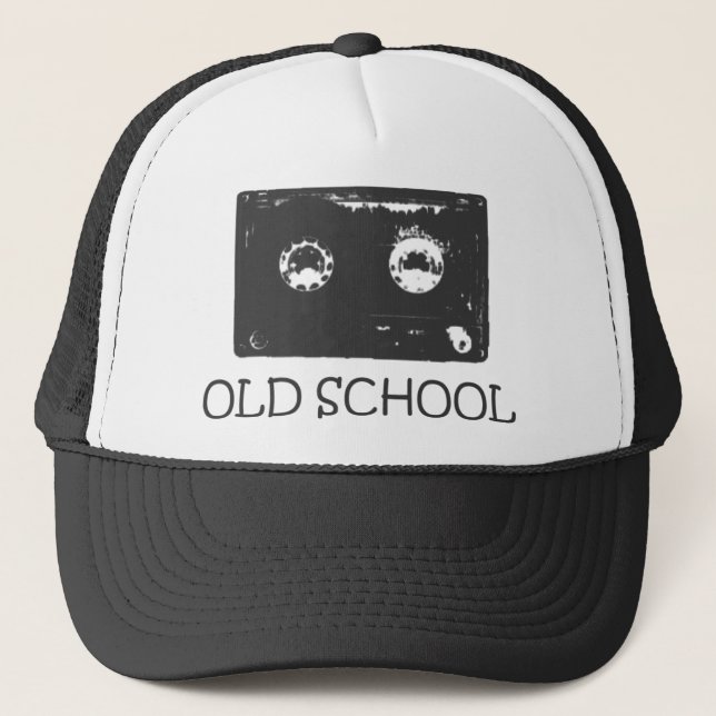 Old School cassette! Trucker Hat (Front)