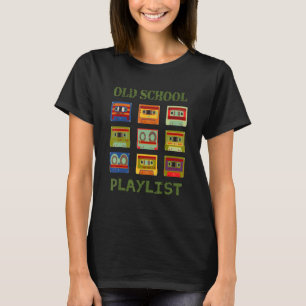 Old School Classic 80s 90s Music Hip Hop Playlist  T-Shirt