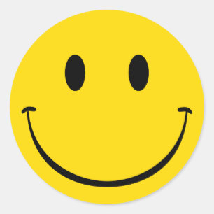 Old School Classic Round Sticker