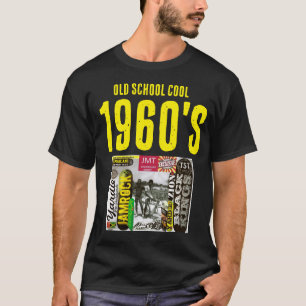 OLD SCHOOL COOL 1960 Basic Dark T-Shirt