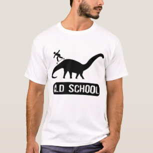 Old school Dino Skateboarding T-Shirt