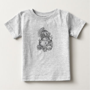 Old School Diving Helmet Tattoo Baby T-Shirt
