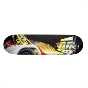 Old School Dragster Skateboard