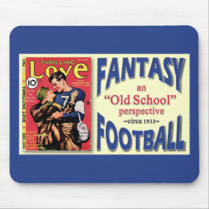 Old School Fantasy Football Mouse Mat