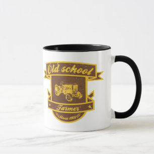 Old school farmer mug