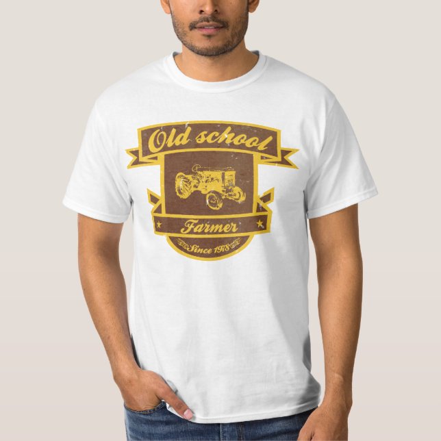 Old school farmer T-Shirt (Front)