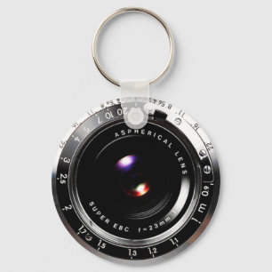 Old School Film Camera Key Ring