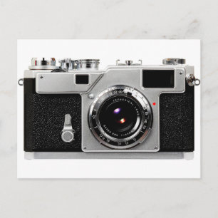 Old School Film Camera Postcard