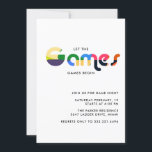 Old School Game Night | Board Games<br><div class="desc">Friends make games even more fun! Invite your friends to an old school games night with this fun invitation. Add your custom wording to this design by using the "Edit this design template" boxes on the right hand side of the item, or click the blue "Customise it" button to arrange...</div>