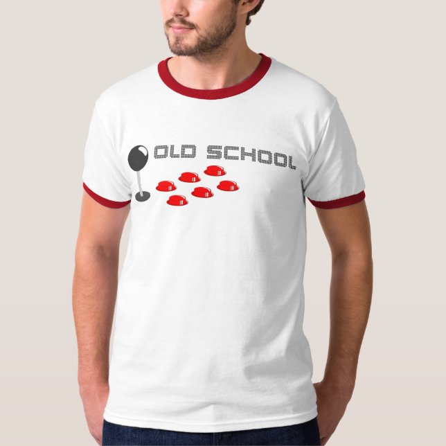Old School Gaming T-Shirt (Front)