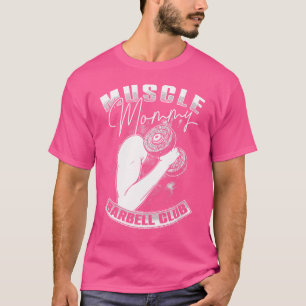 Old School Gym Muscle Mummy Barbell Lifting Club T-Shirt