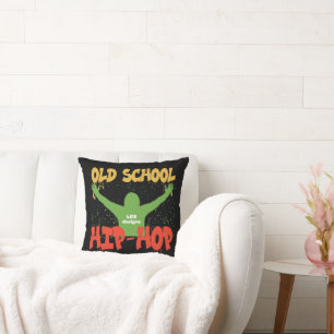 OLD SCHOOL HIP HOP funny music                     Cushion