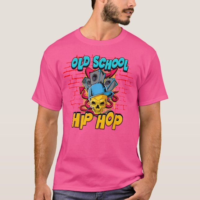 Old School Hip Hop T-Shirt (Front)