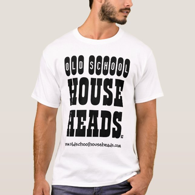 Old School House Heads Mens T-2 T-Shirt (Front)