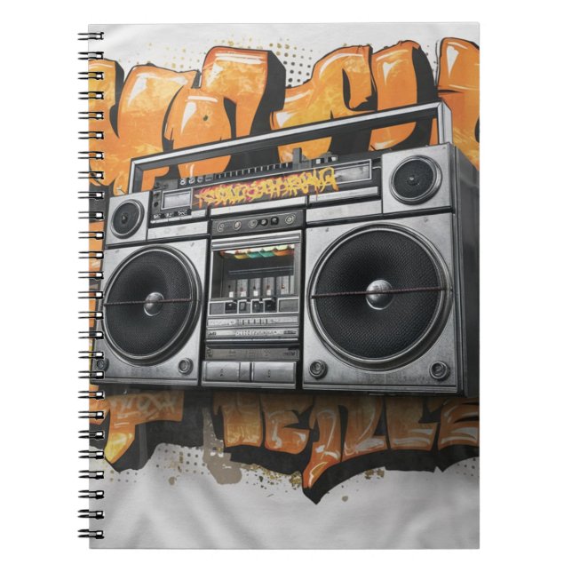 Old School Jam Notebook (Front)