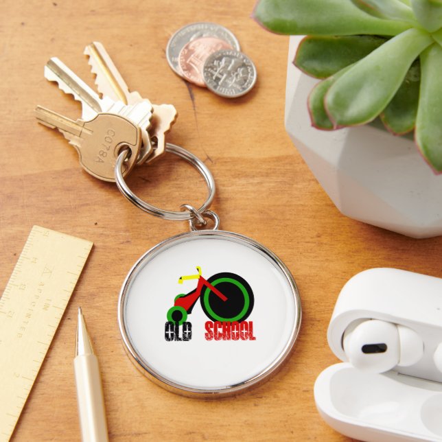 Old School Key Ring (Desk)