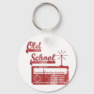 Old School Key Ring