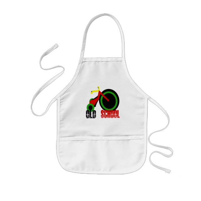 Old School Kids Apron (Front)