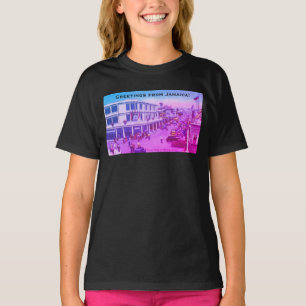 Old School Kingston, Jamaica (Harbour Street) BWI T-Shirt