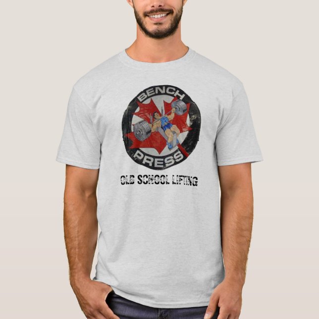 OLD SCHOOL LIFTING T-Shirt (Front)